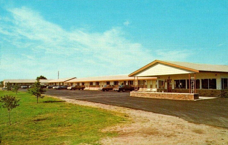 Tower Motel - Old Postcard (newer photo)